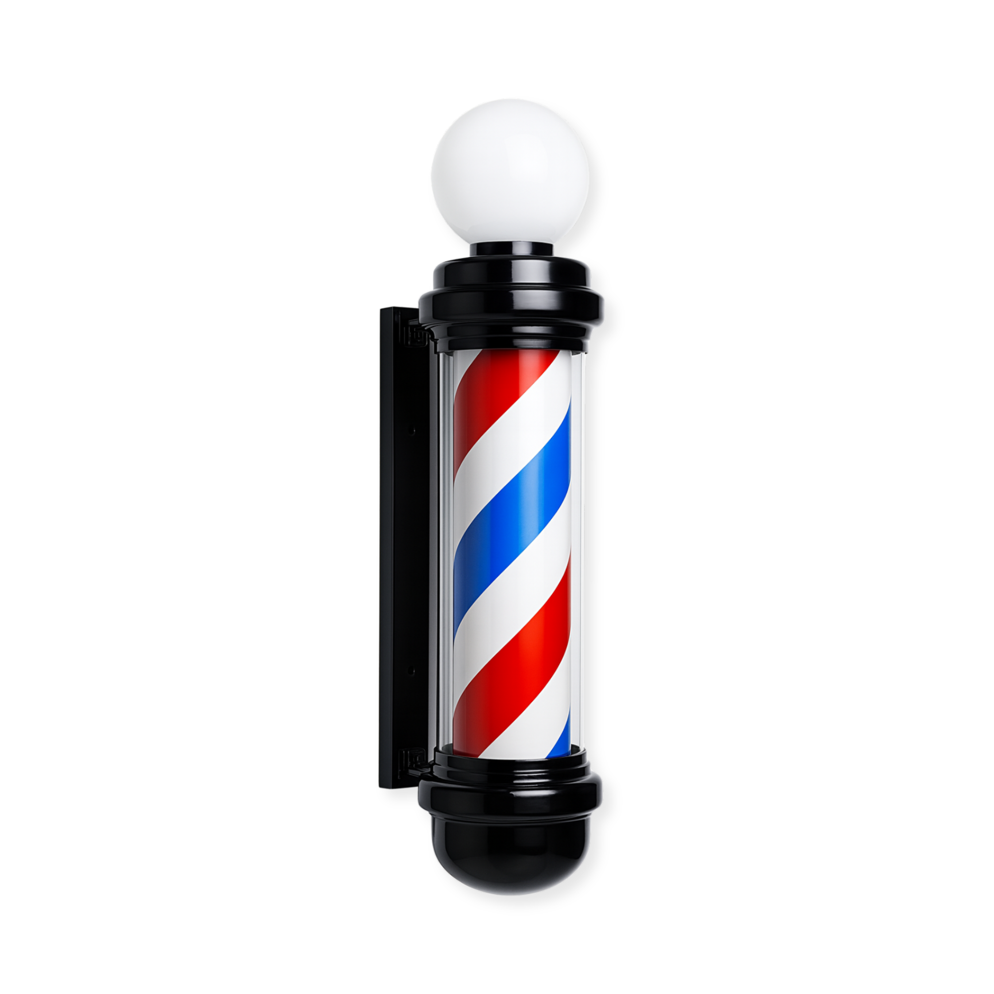 Barberpole Ball Black