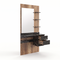 Mirror Station Basic - DMS007 - Brown