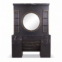 Mirror Station Vintage - DMS001 - Black/Gold