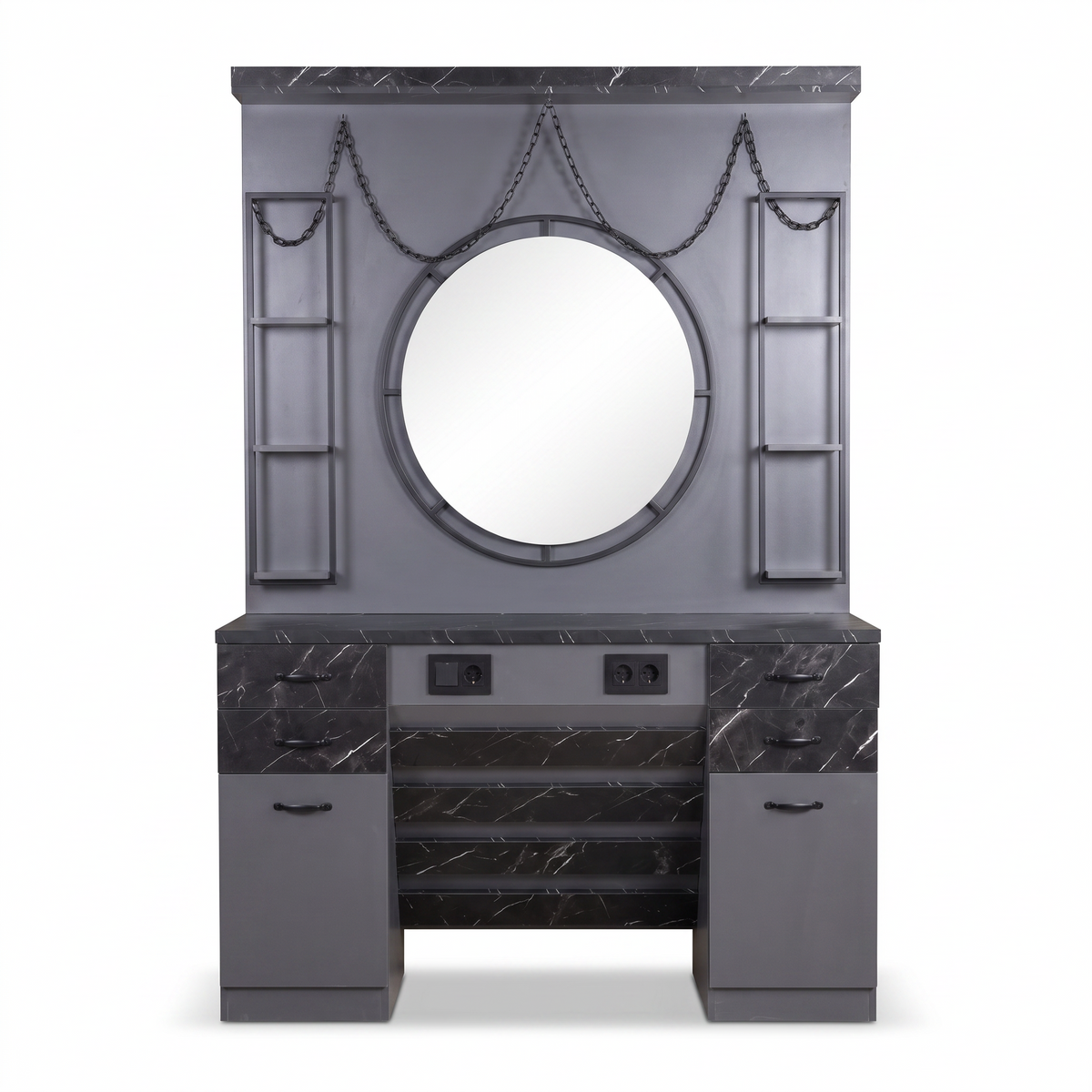 Mirror Station Vintage - DMS001 - Grey