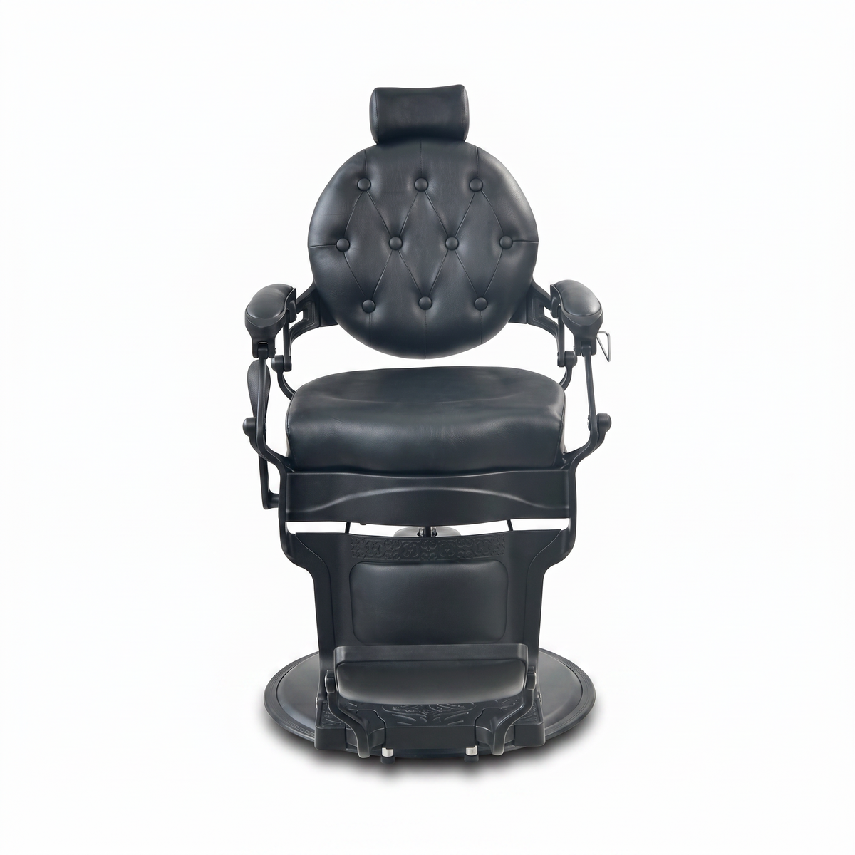 Barber Chair Senior - Matte Black 2