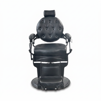Barber Chair Senior - Matte Black 2