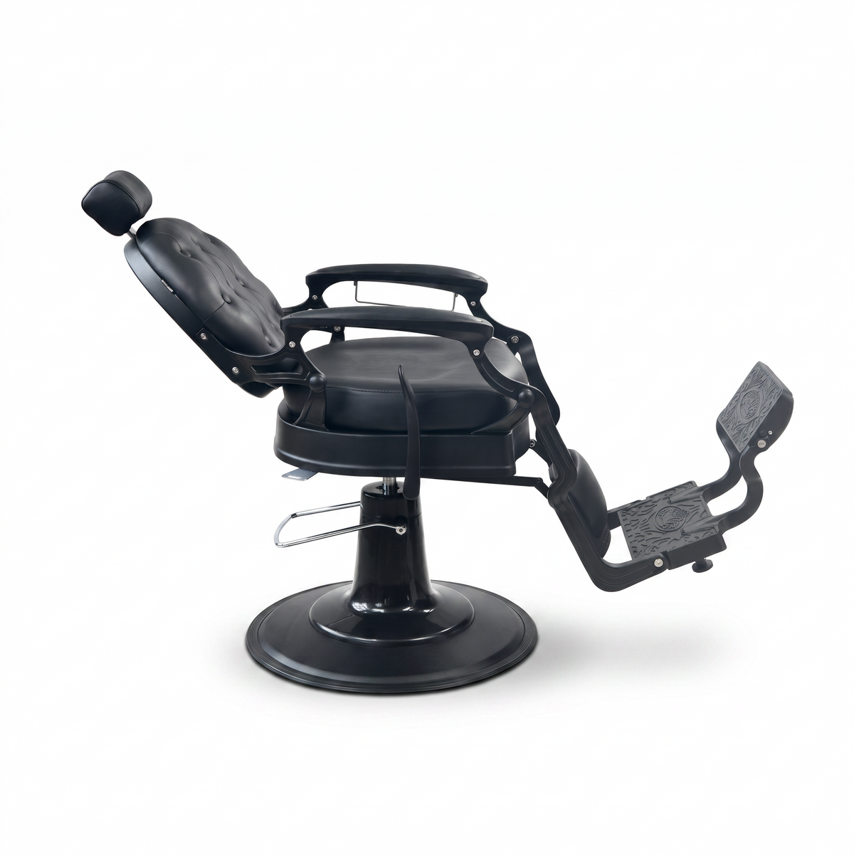 Barber Chair Senior - Matte Black 2