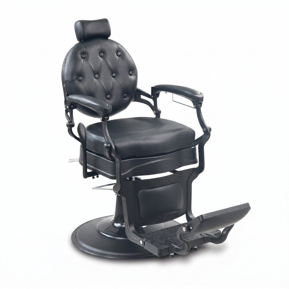 Barber Chair Senior - Matte Black 2