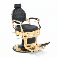 Barber Chair Senior - Gold/Black 2