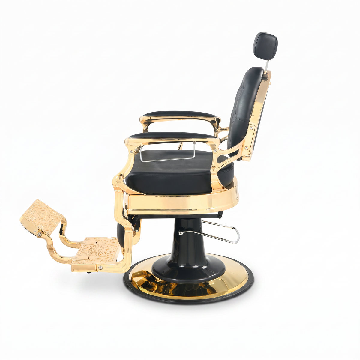 Barber Chair Senior - Gold/Black 2