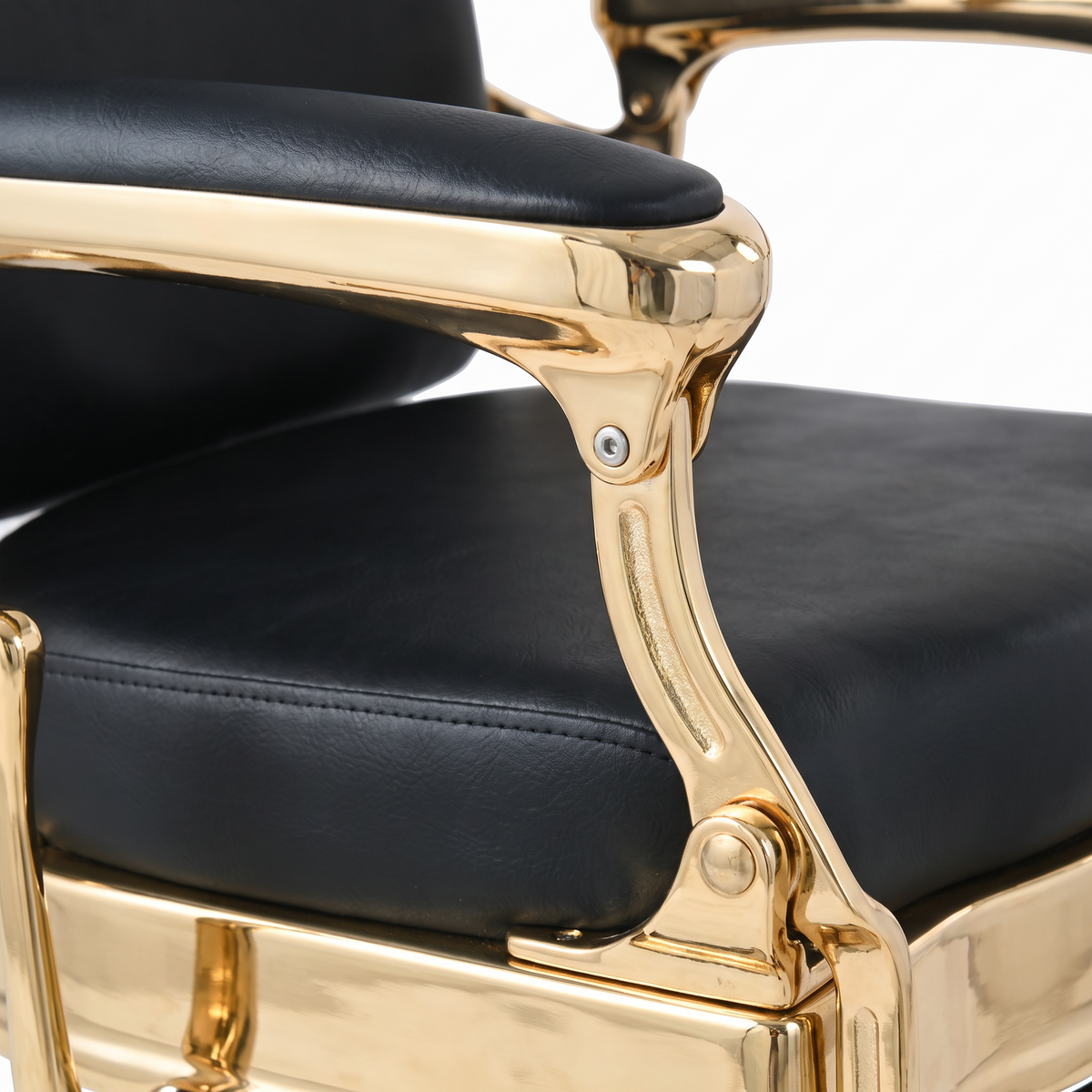 Barber Chair Senior - Gold/Black 2