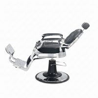 Barber Chair Senior - Silver/Black 2