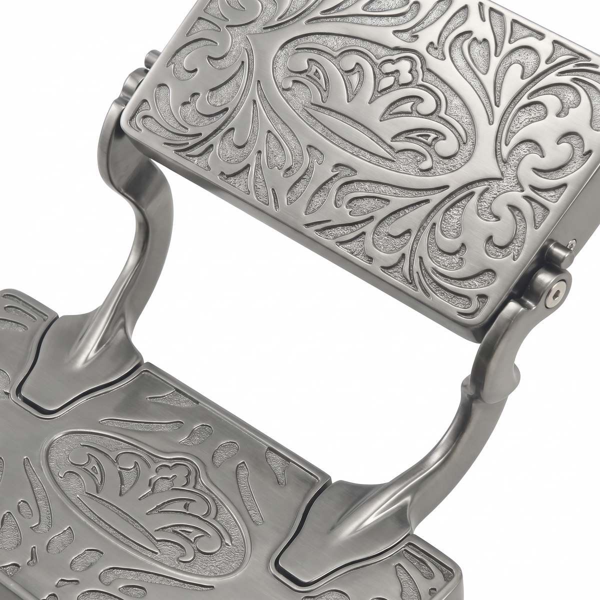 Barber Chair Senior - Grey/Brown 2
