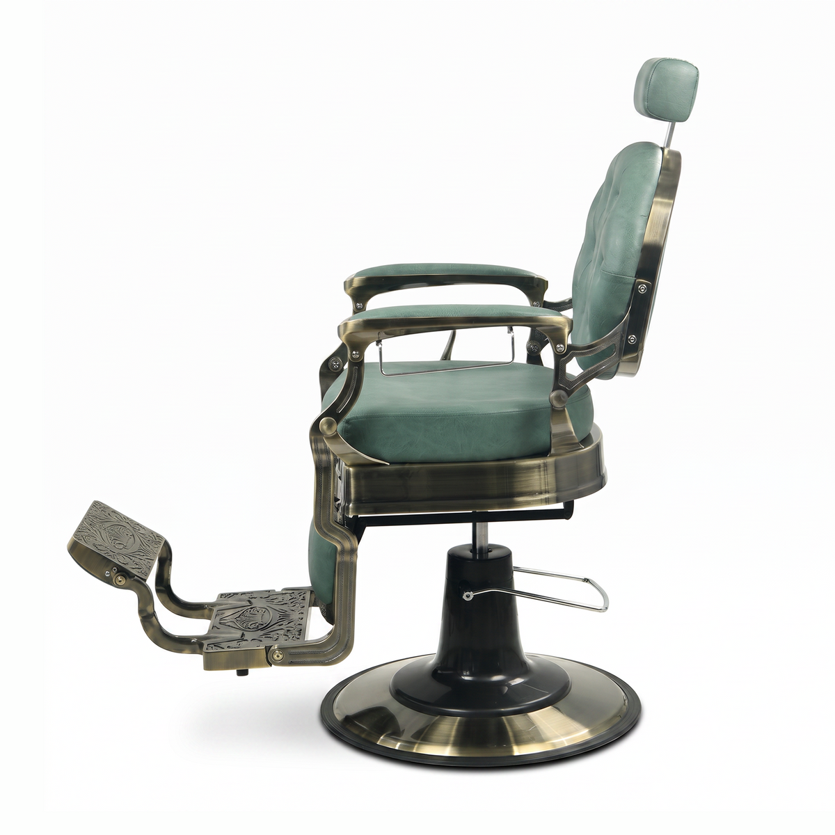 Barber Chair Senior - Bronze/Green 2