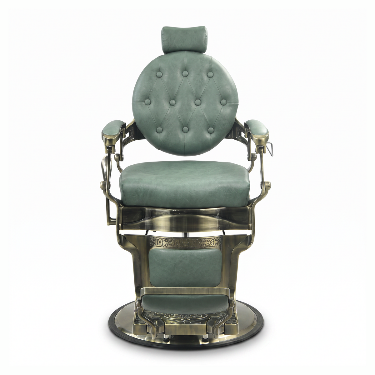 Barber Chair Senior - Bronze/Green 2