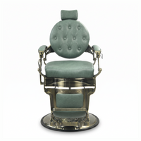 Barber Chair Senior - Bronze/Green 2