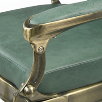 Barber Chair Senior - Bronze/Green 2