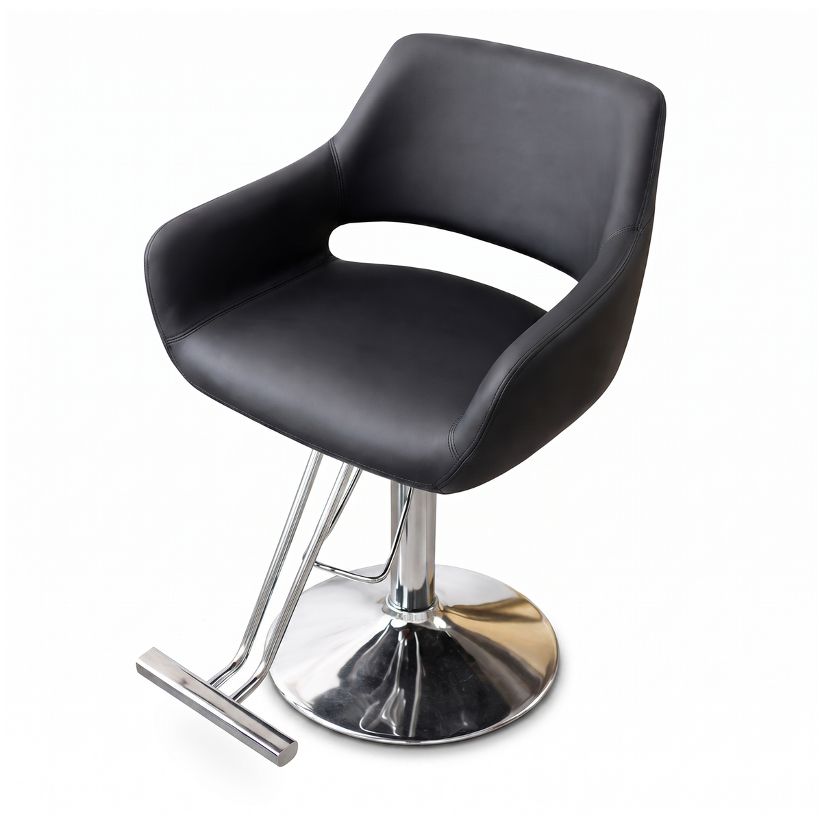 Salon Chair Velvet Black
