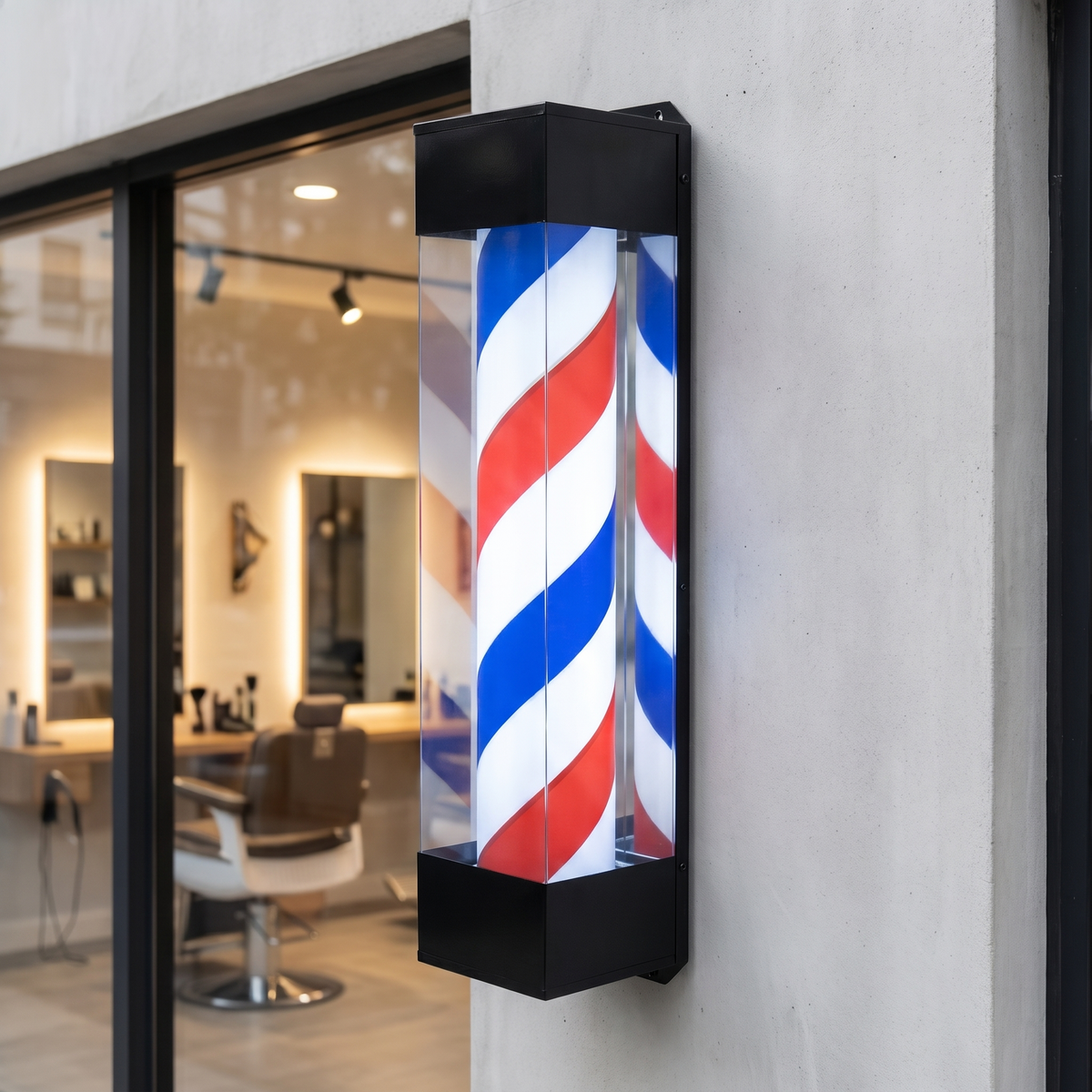 Lightbox Barberpole Black/Color