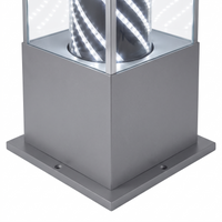 Standing Lightbox Barberpole White