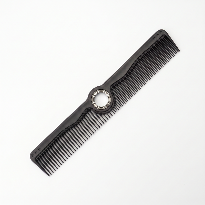 Two Size Spinner Comb - Black