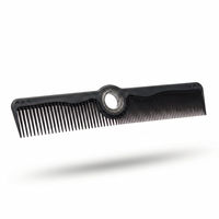 Two Size Spinner Comb - Black