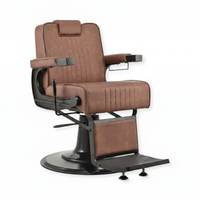 Barber Chair Legend Classic Black/Brown