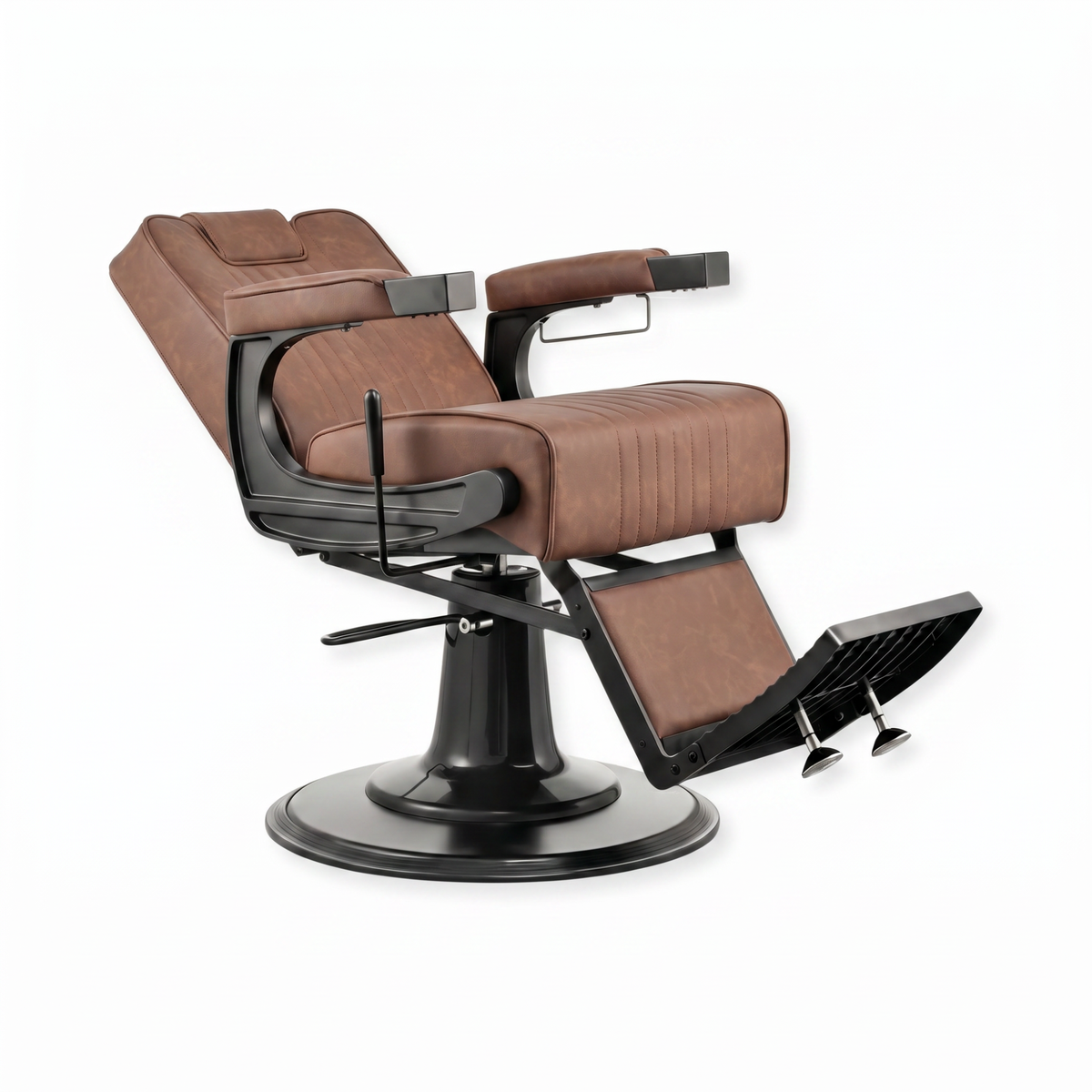 Barber Chair Legend Classic Black/Brown