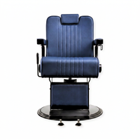 Barber Chair Legend Classic Black/Navy Blue