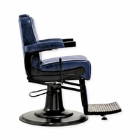 Barber Chair Legend Classic Black/Navy Blue