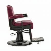 Barber Chair Legend Classic Black/Bordeaux