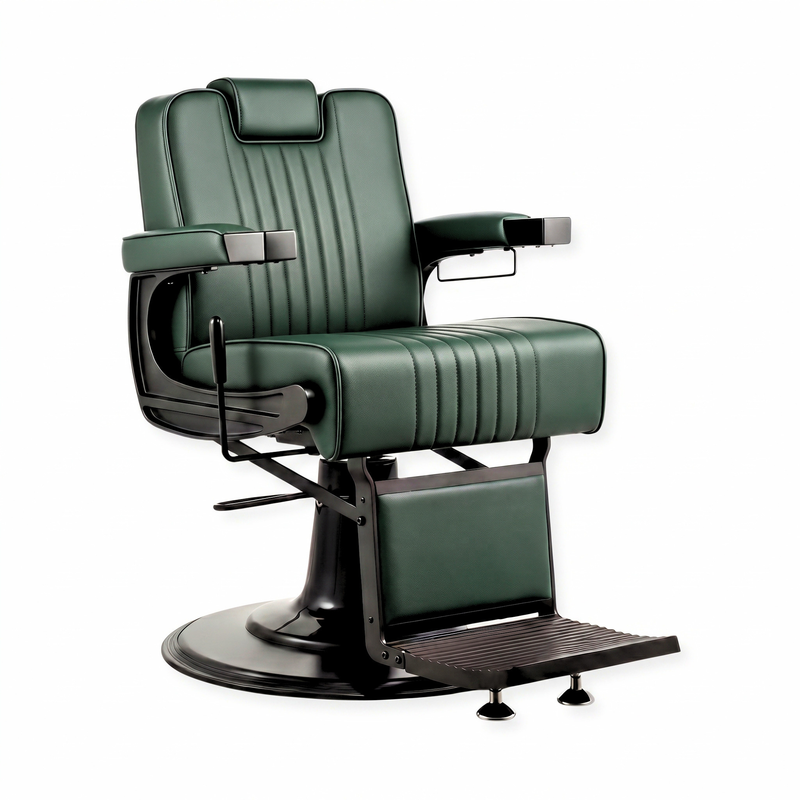 Barber Chair Legend Classic Black/Dark Green