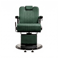 Barber Chair Legend Classic Black/Dark Green