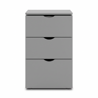 Salon Side Cabinet Ledge Grey