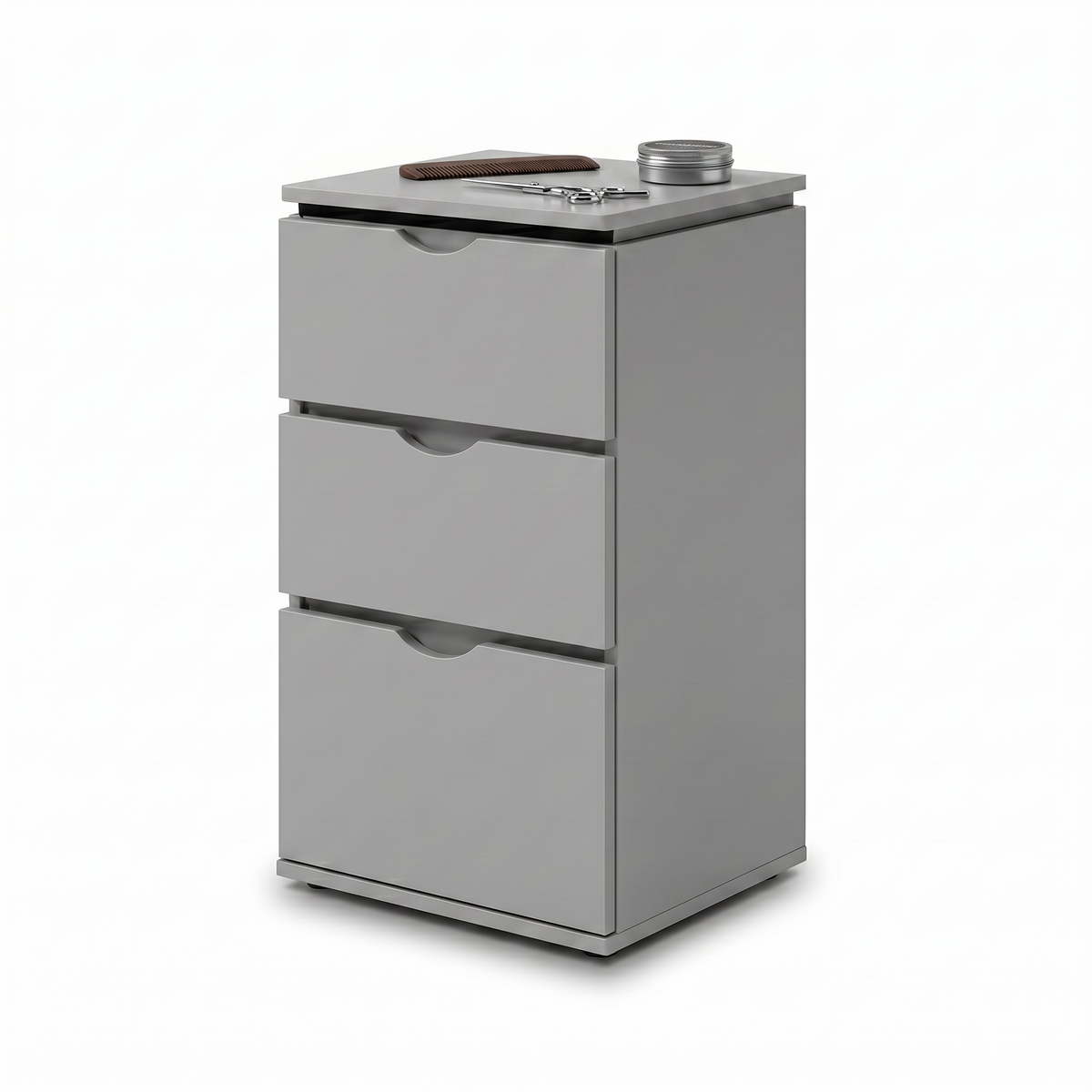 Salon Side Cabinet Ledge Grey