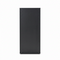 Salon Side Cabinet Ridge Black