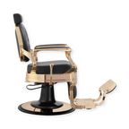 Legend Barber Chair Gold Black