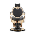 Legend Barber Chair Gold Black