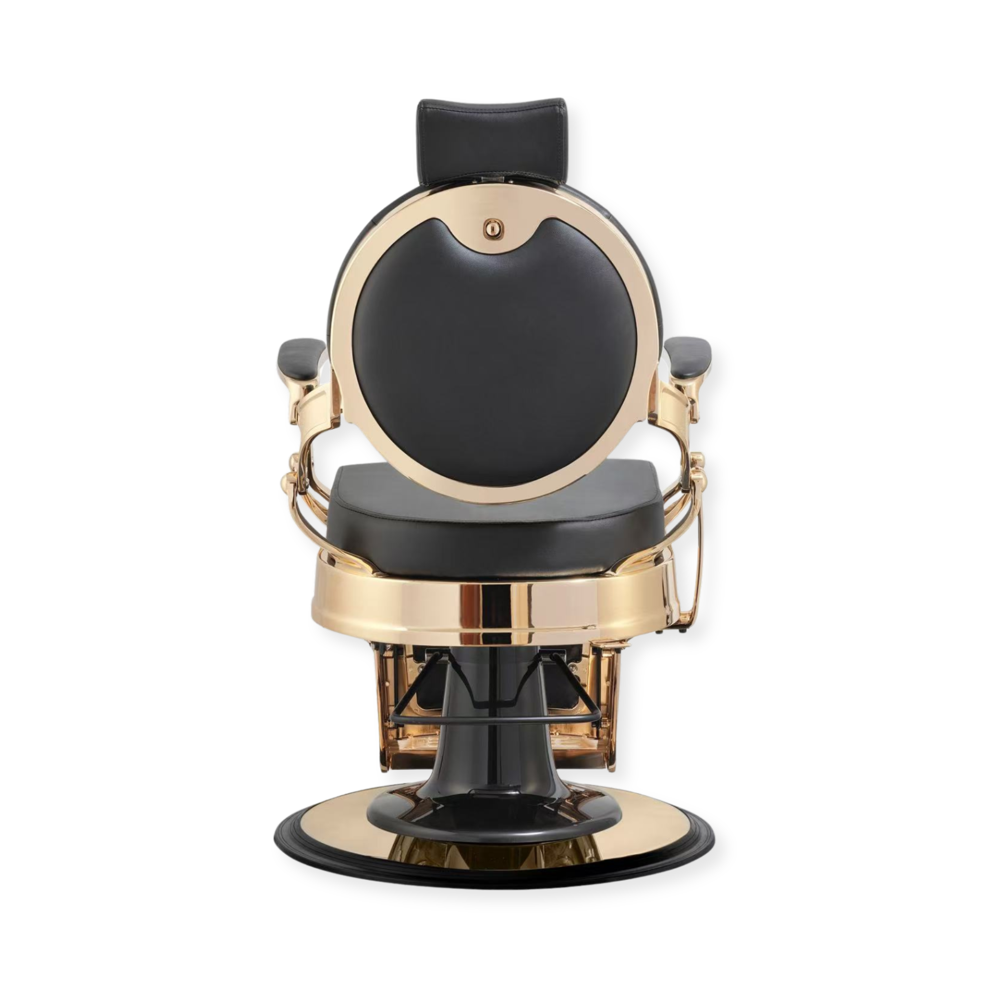 Legend Barber Chair Gold Black