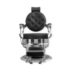 Legend Barber Chair Black Silver