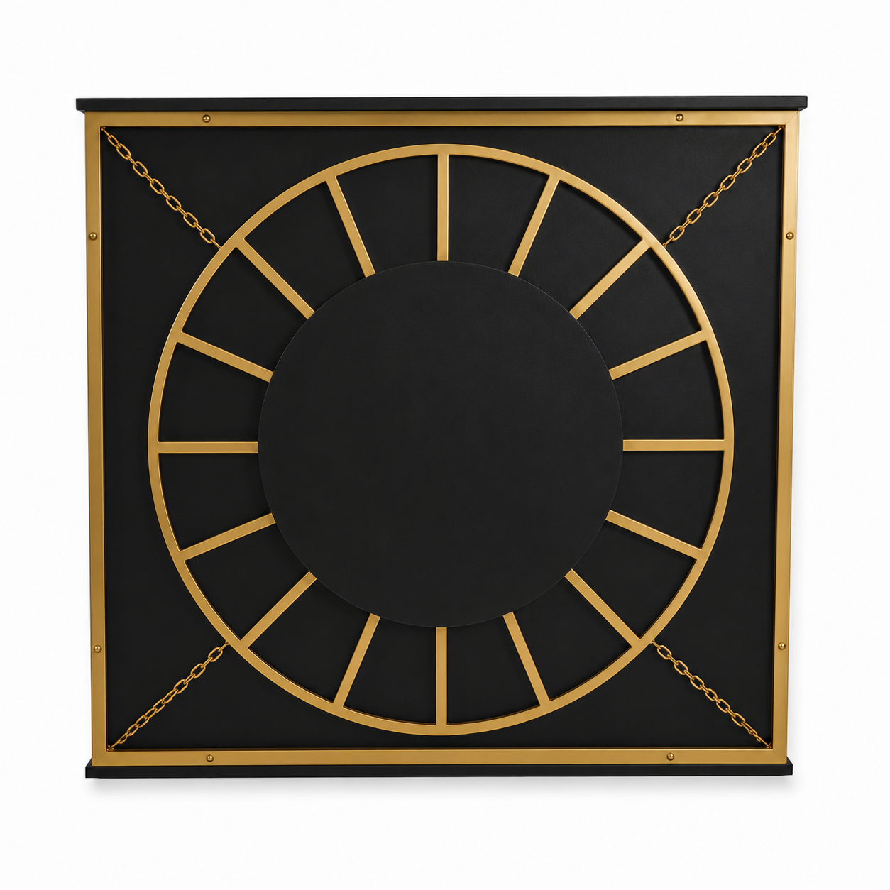 Reception Desk Vintage - DR001 - Black/Gold