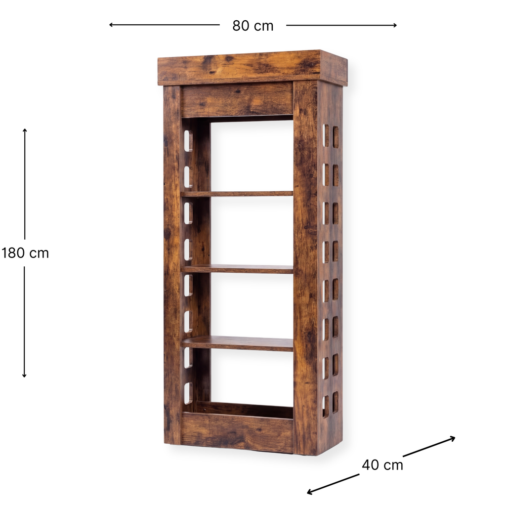 Retail Display Cabinet - London - Brown