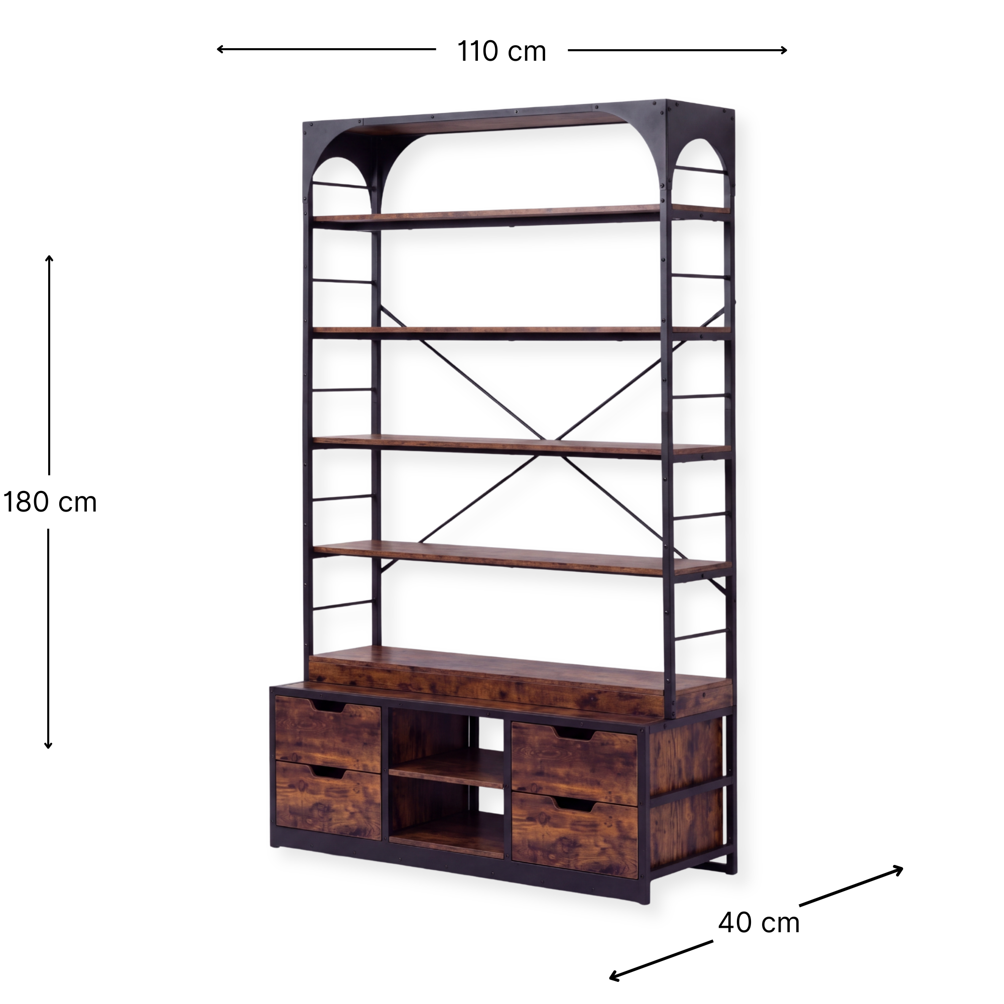 Display Cabinet - London - Brown