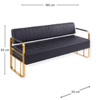 Royal Sofa Base Gold