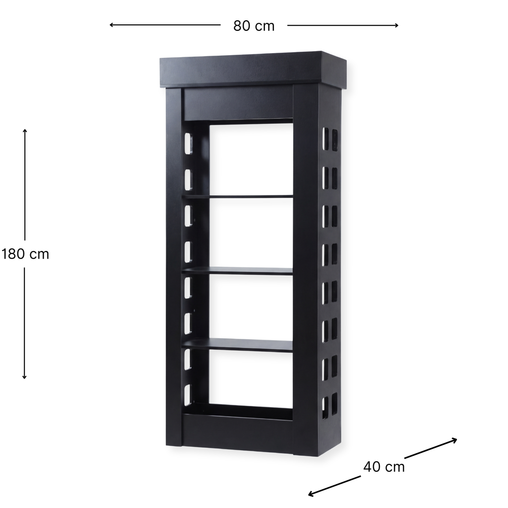 Retail Display Cabinet - London - Black