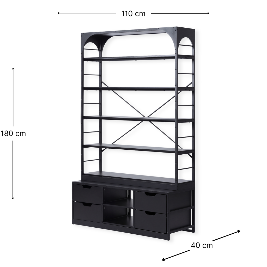 Display Cabinet - London - Black
