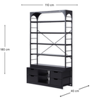 Display Cabinet - London - Black