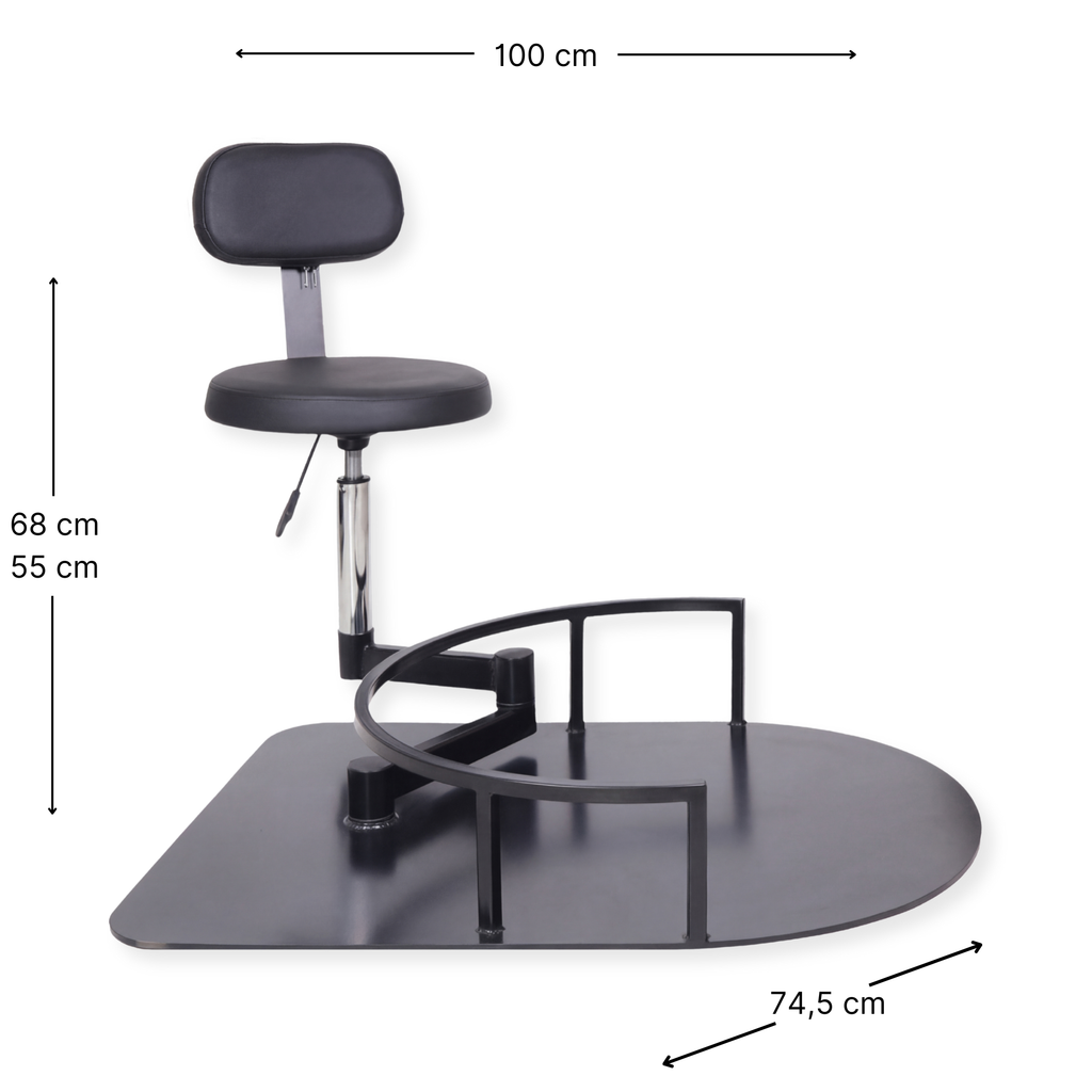 Rotating Support Chair for BarberChair