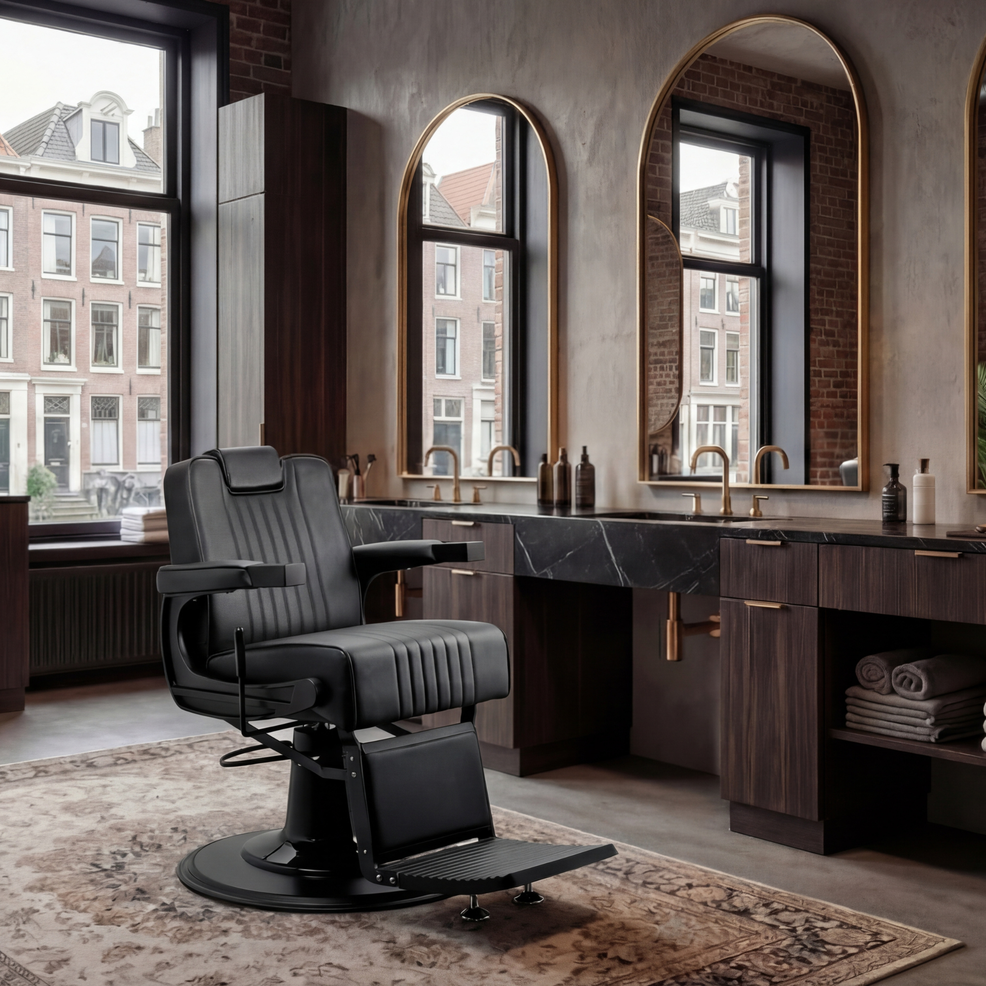 Legend Barber Chair Classic Black