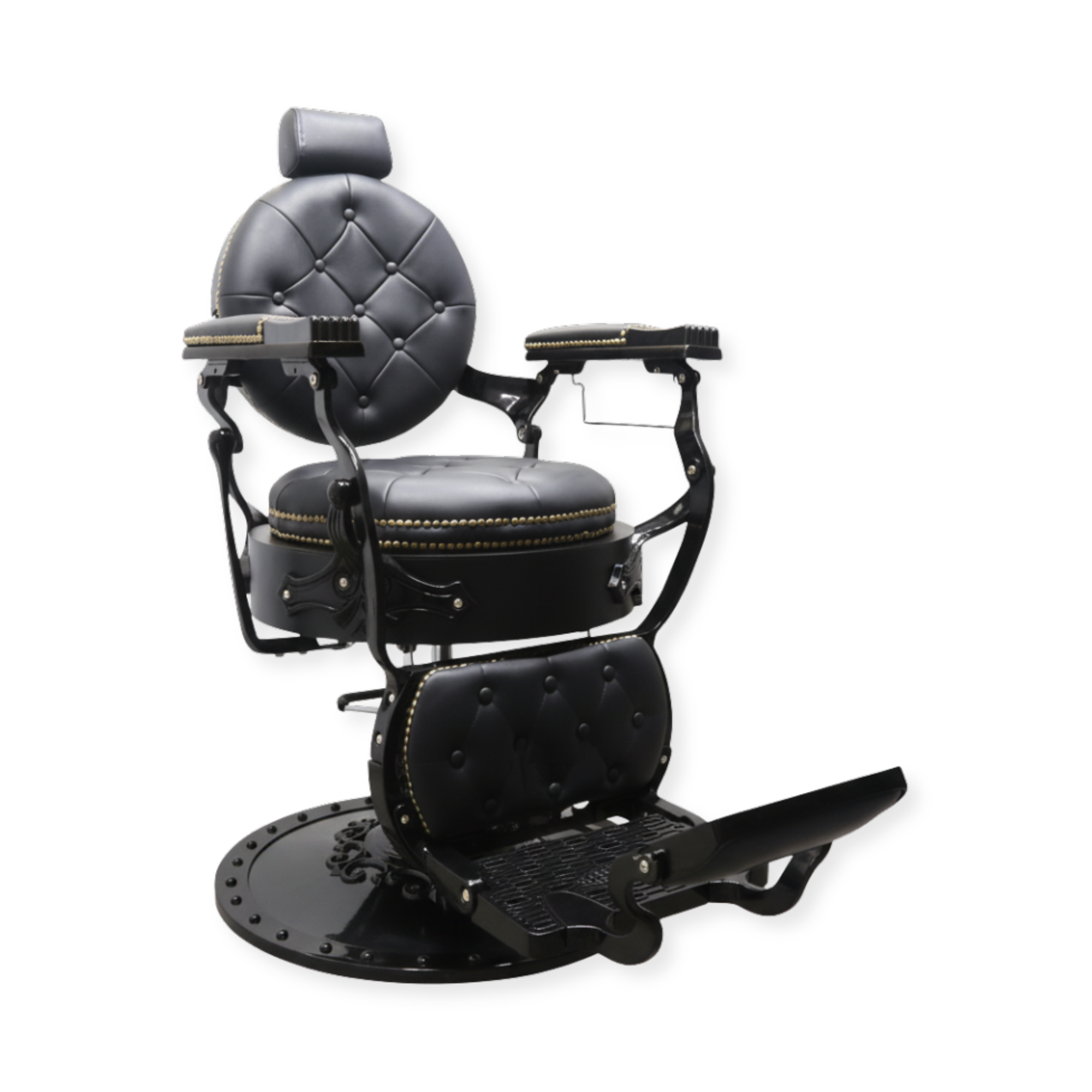 Royal Barber Chair King Gloss Black