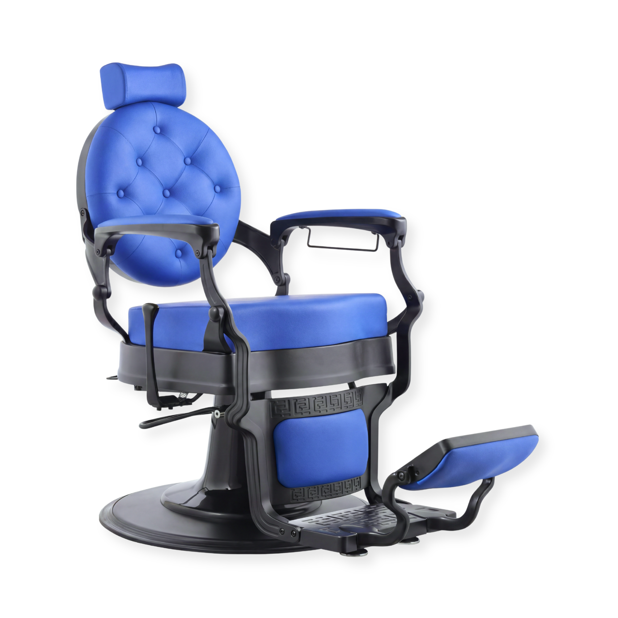 Legend Barber Chair Black Blue