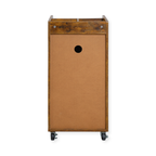 Salon Trolley with Power Outlet - London - Brown