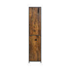 Narrow Display Cabinet - London - Brown
