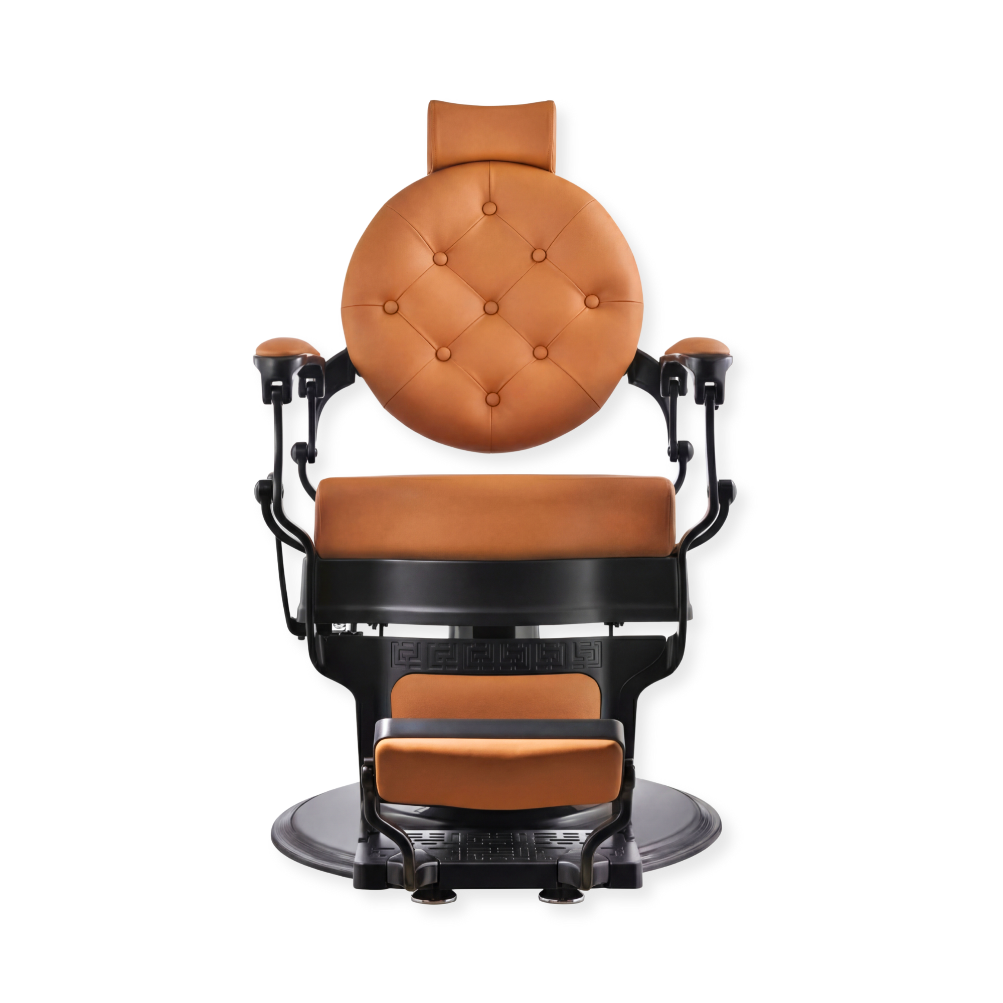 DeltaPro - Legend Barber Chair Black Orange